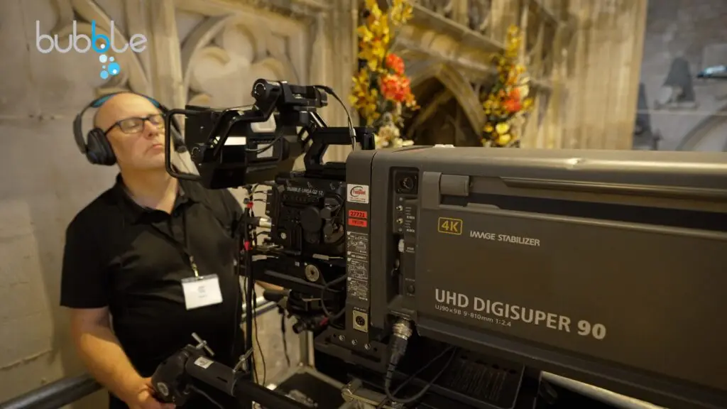 Blackmagic Ursa G2 in action