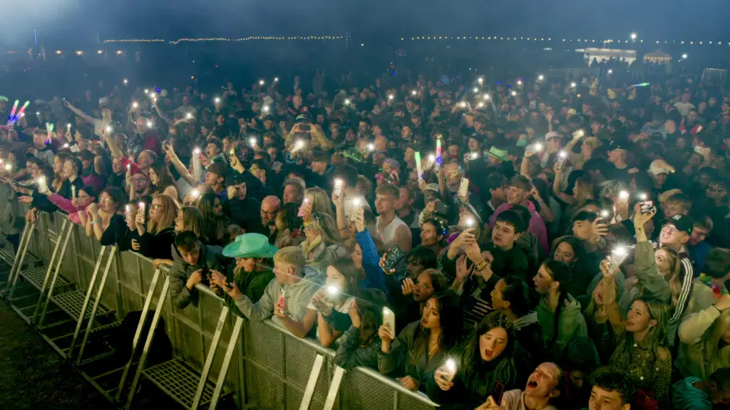 PTZ cameras covering live festival stage